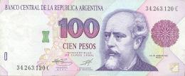 Billete 100 San Martín Serie 1992, frente