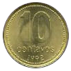Moneda 10 centavos